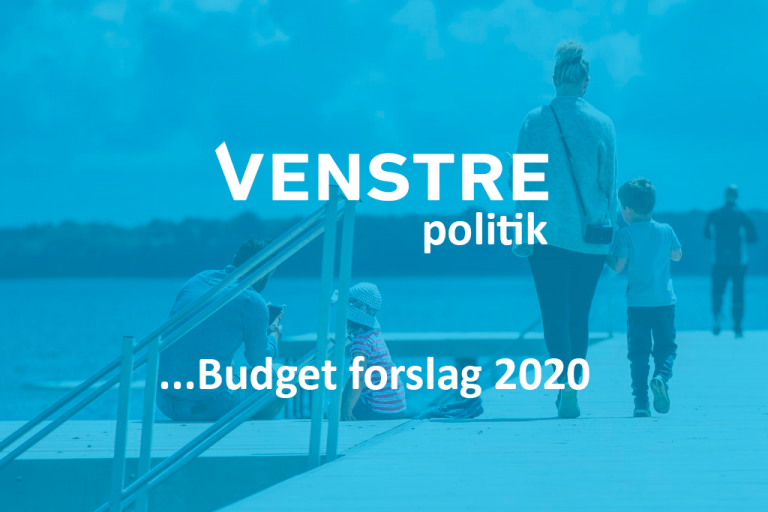 venstres budget forslag 2020